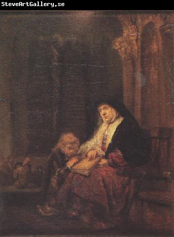 REMBRANDT Harmenszoon van Rijn Hannab in the Temple (mk33)